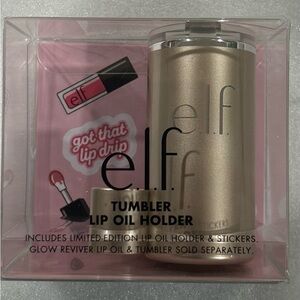 Brand New! ELF X STANLEY LIMITED EDITION LIP OIL HOLDER & STICKERS- Honey Talks